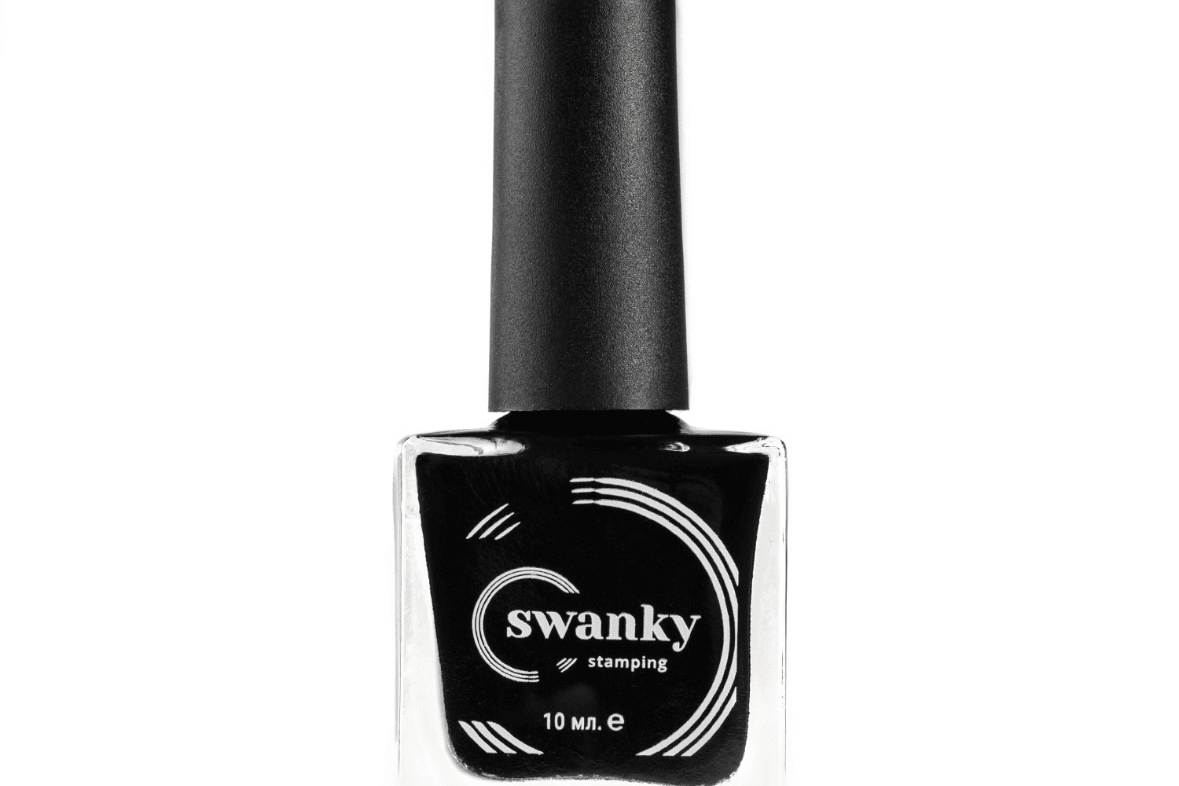 Swanky, Лак для стемпинга №001, (10 мл)