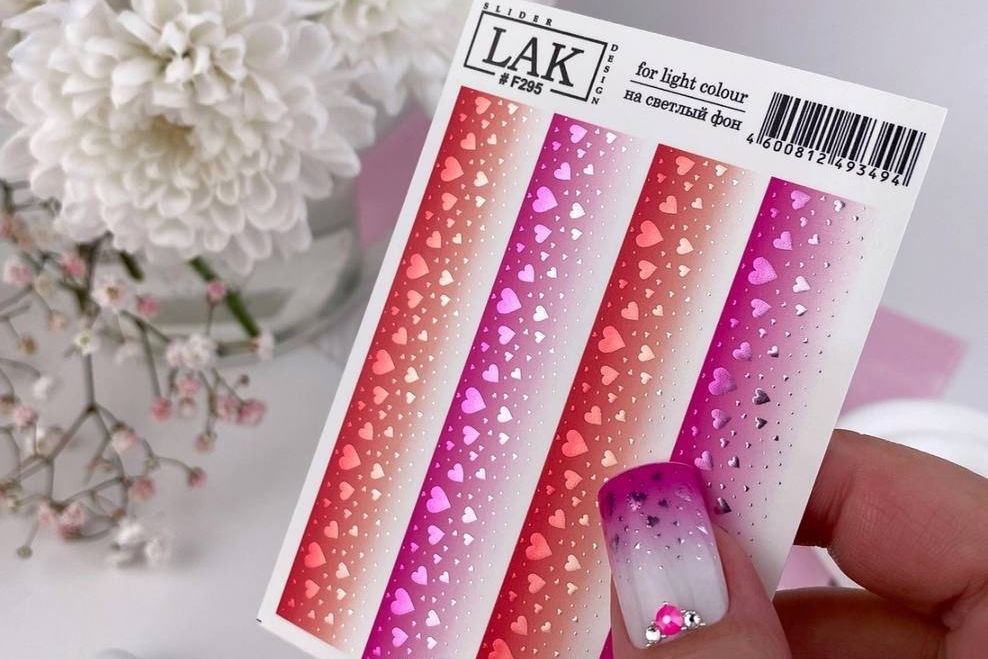 LAK Nails, Слайдеры для маникюра