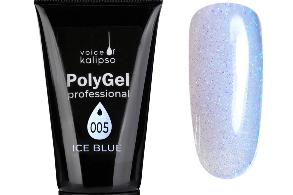 Kalipso, полигель Ice Blue №005, 30 мл.