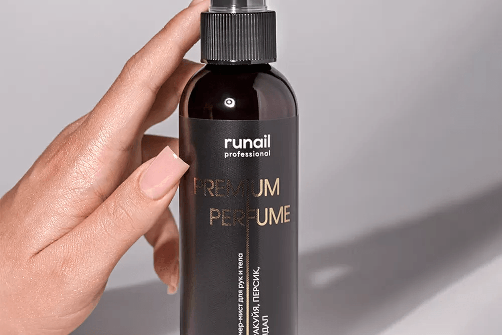Runail, Шиммер - мист для рук и тела с эффектом фотошопа