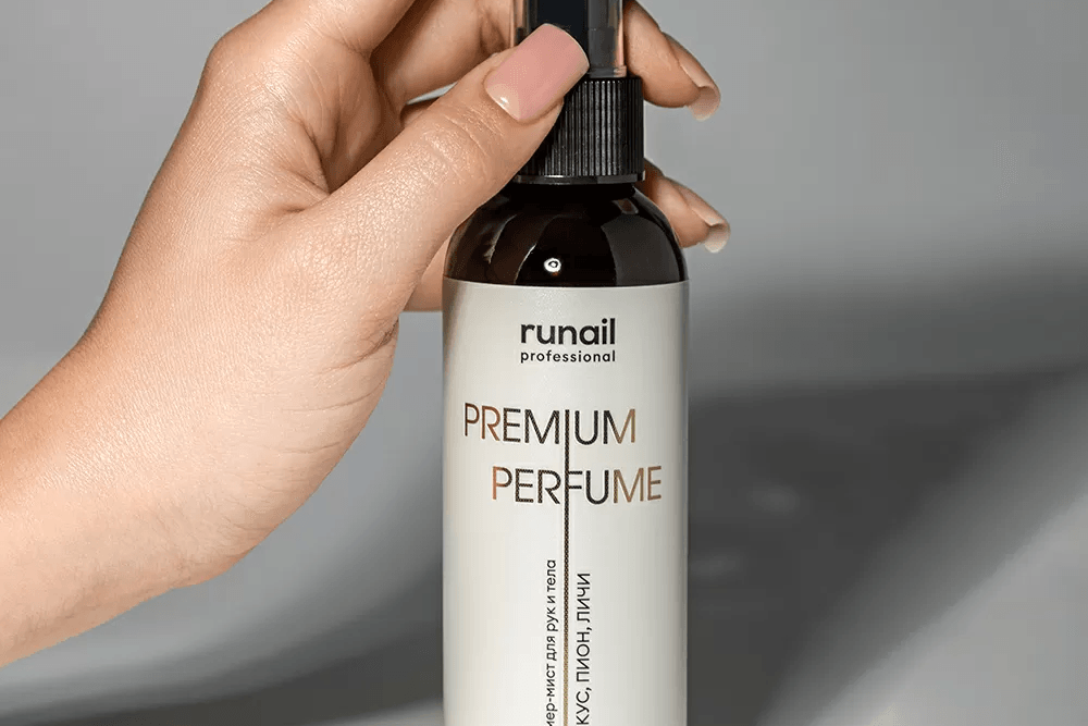 Runail, Шиммер - мист для рук и тела с эффектом фотошопа