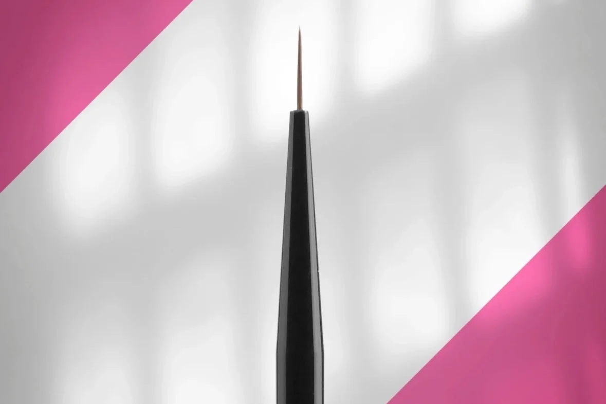 Staleks, кисть Liner Brush 1 mm/7 mm