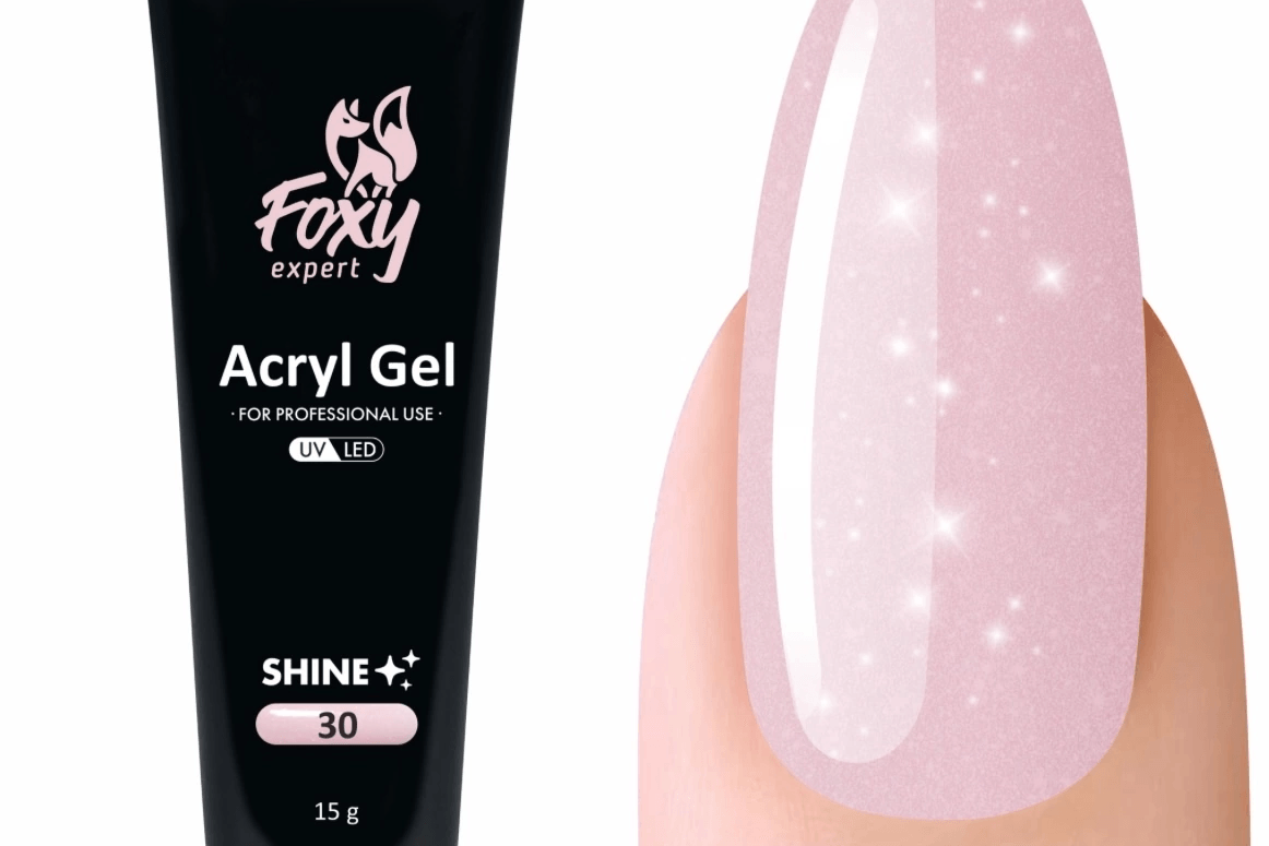 Акрил-гель (Acryl gel) Shine  #30, 15 ml
