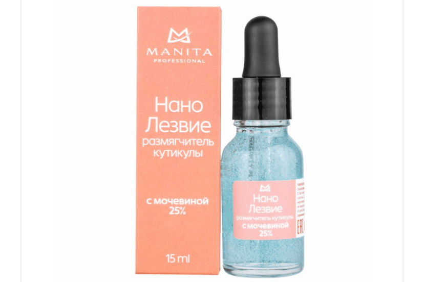 Нано лезвие MANITA PROFESSIONAL для маникюра и педикюра с мочевиной 25%