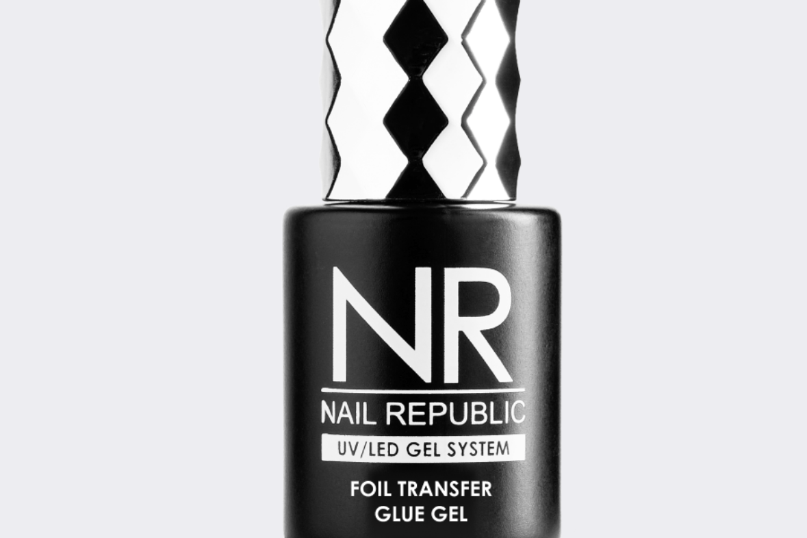 Nail Republic, Клей для дизайна с фольгой, 10 мл.