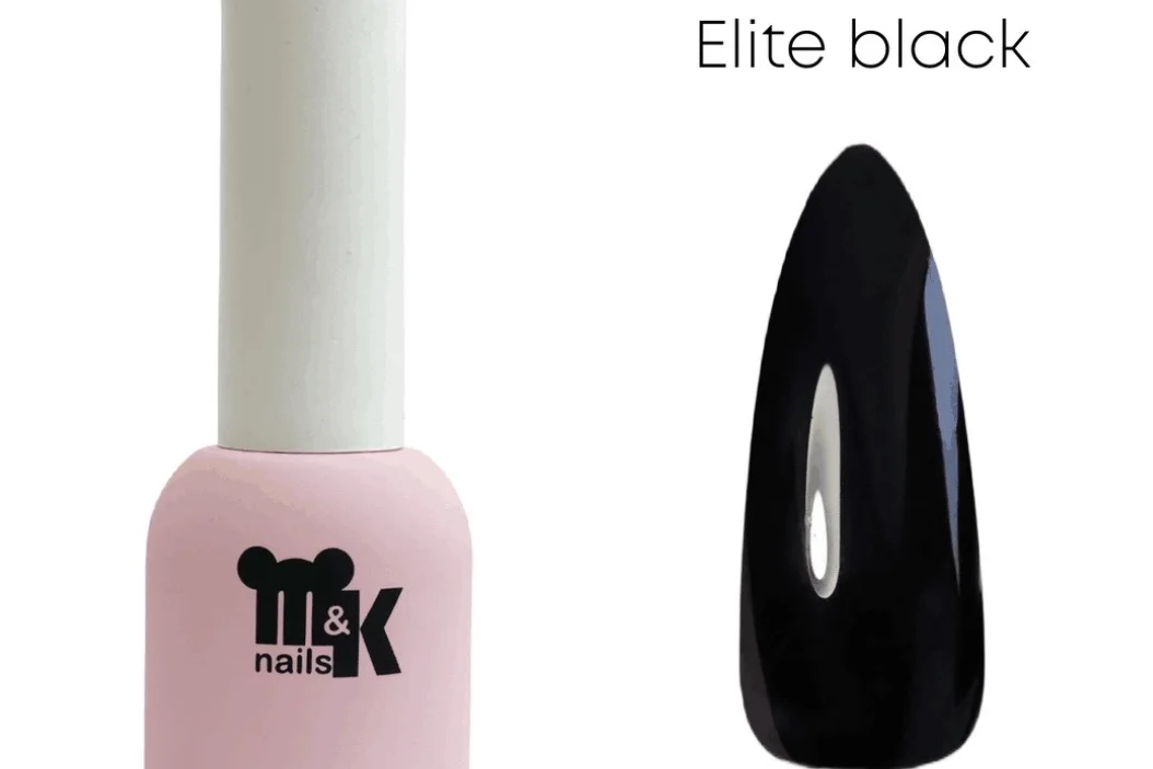 M&K, Гель-лак Elite Black 10ml