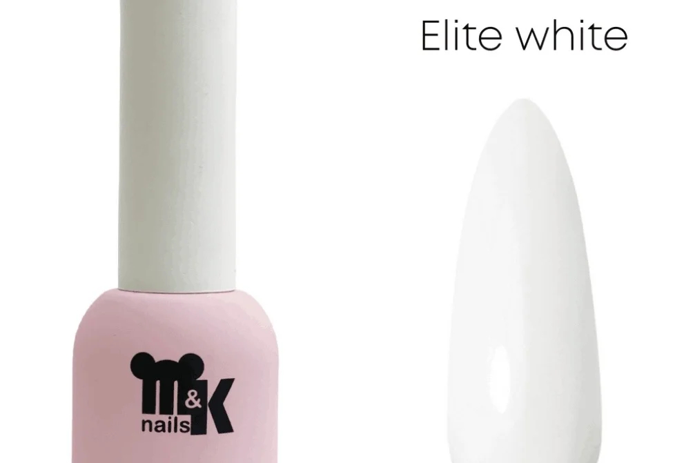 M&K, Гель-лак Elite White 10ml