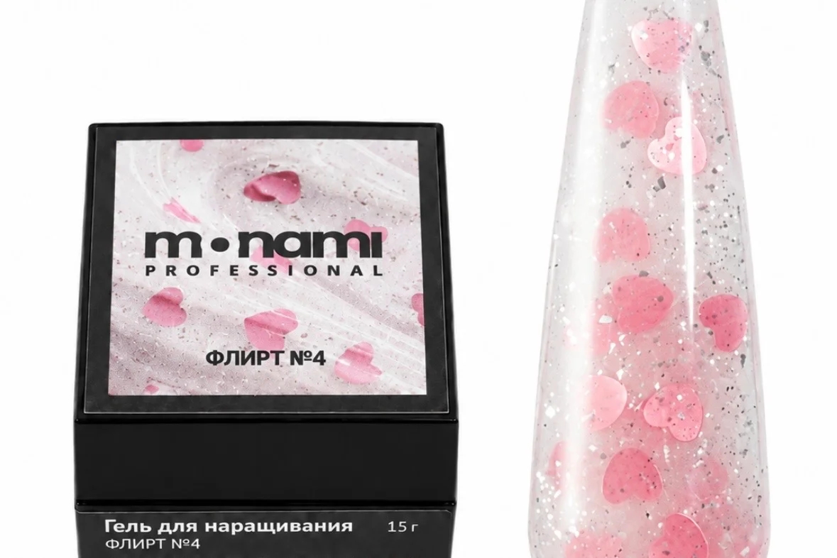 Monami, Гель Флирт №4 (15г)
