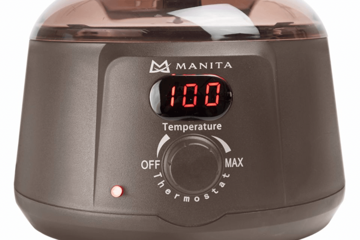 Manita Professional, Воскоплав баночный с силиконовой чашей и дисплеем