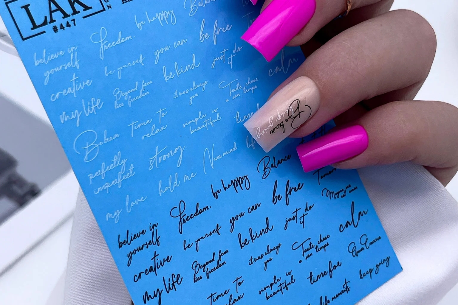 Слайдеры LAK NAILS #447 