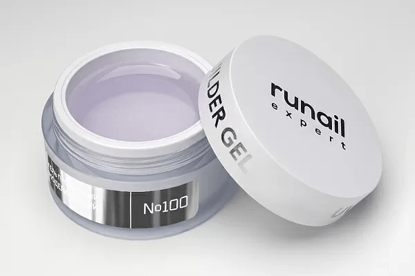 Гель моделирующий UV BUILDER GEL Runail Expert №100, 50г банка